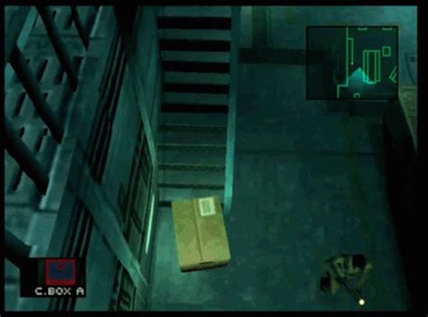 metal gear box gif|solid snake gif.